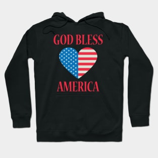 God Bless America Fourth of July Celebration Hoodie